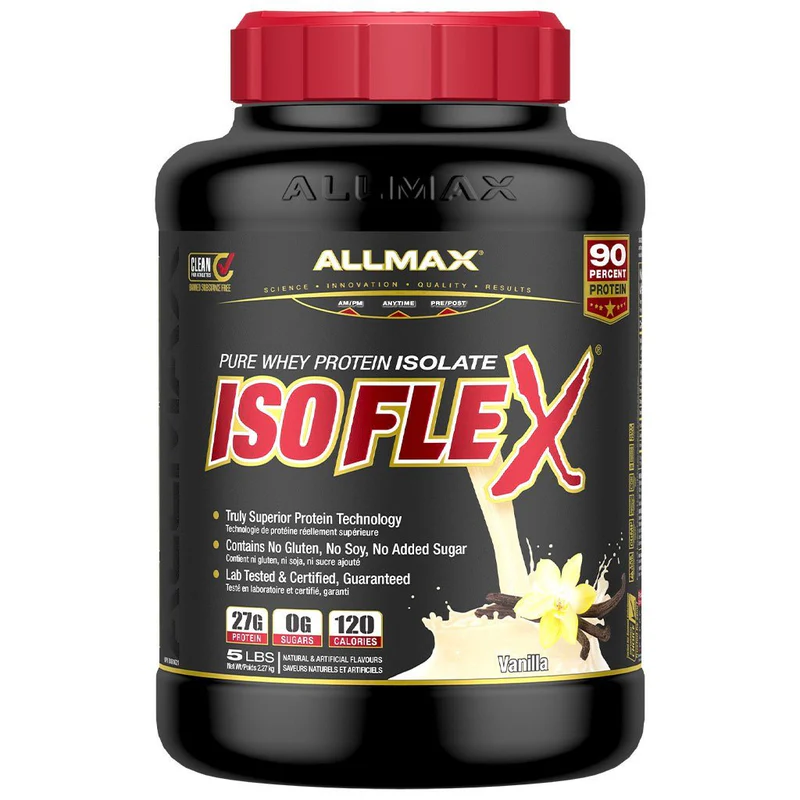 Allmax ISOFLEX, 5lb, Vanilla